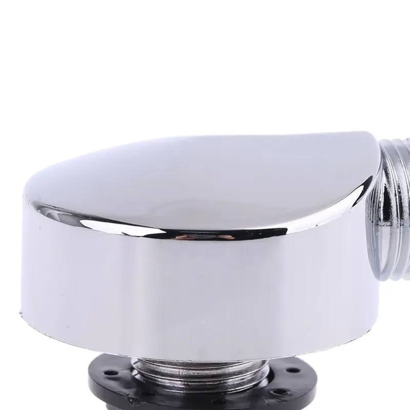 Conector ducha plástico cromado, accesorios para habitación, cabina ducha, bañera, envío directo