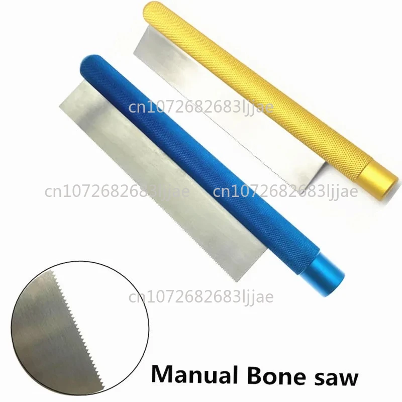 Stainless Steel Bone Saw Thin   Blade Manual Bone   Hand-held Veterinary 18cm Surgical Bone Saw Orthopedics Instruments