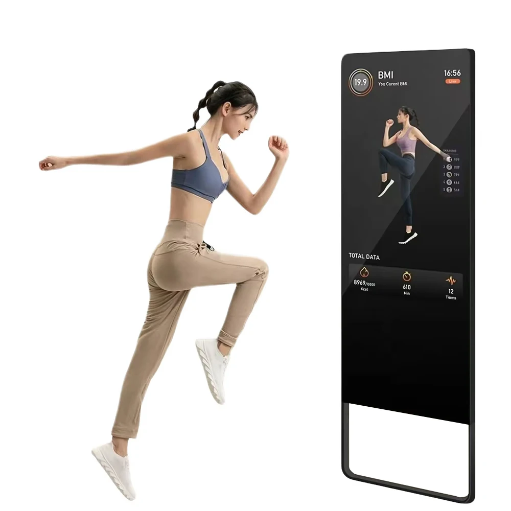 مرآة تدريب شخصية بشاشة لمس، مر - مراجعة Smart Home Gym Mirror وسعره