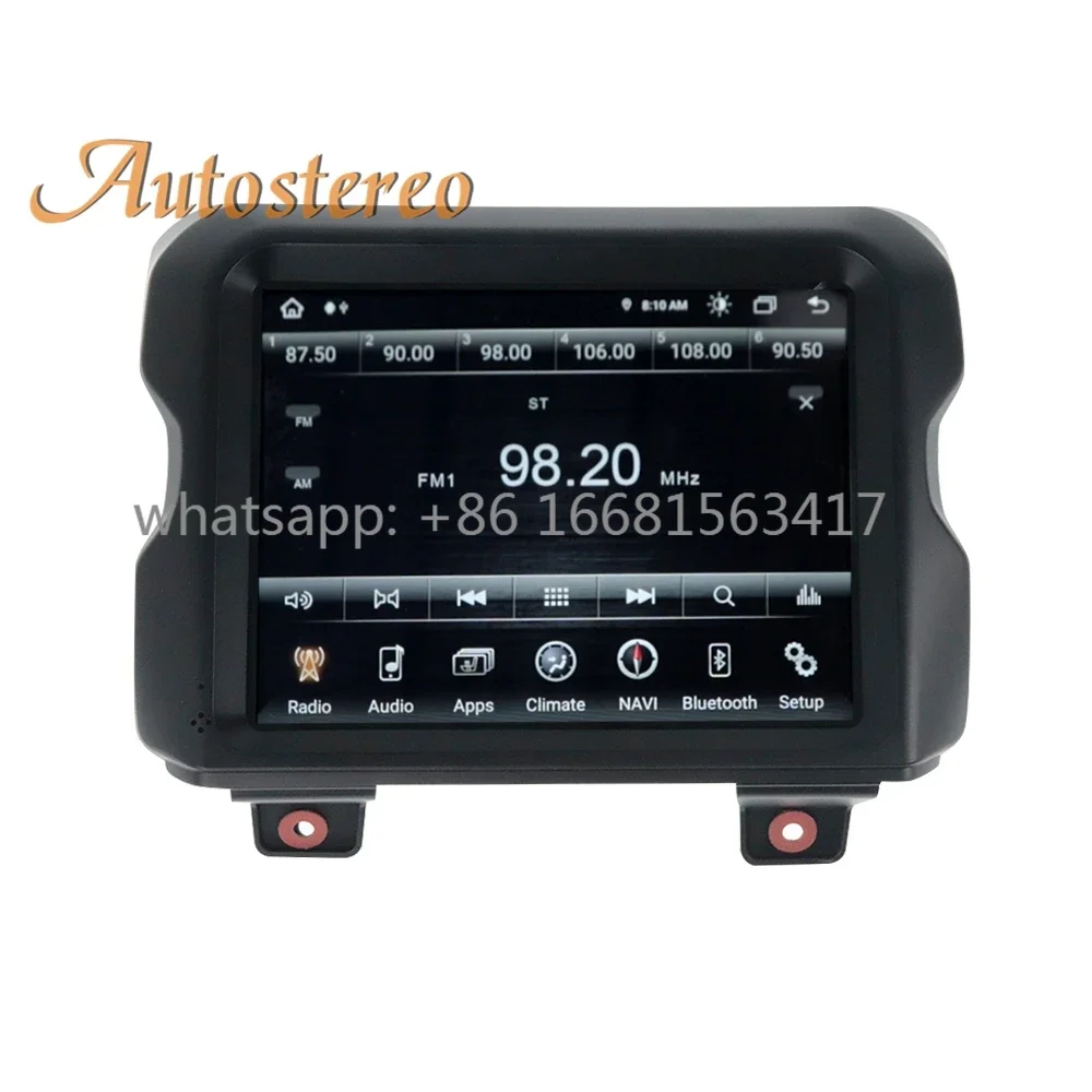 

Auto Stereo OEM Style Carplay Android 10 For Jeep Wrangler JL 2018-2021 Car Multimedia Player Car GPS Navigation Radio Head Unit