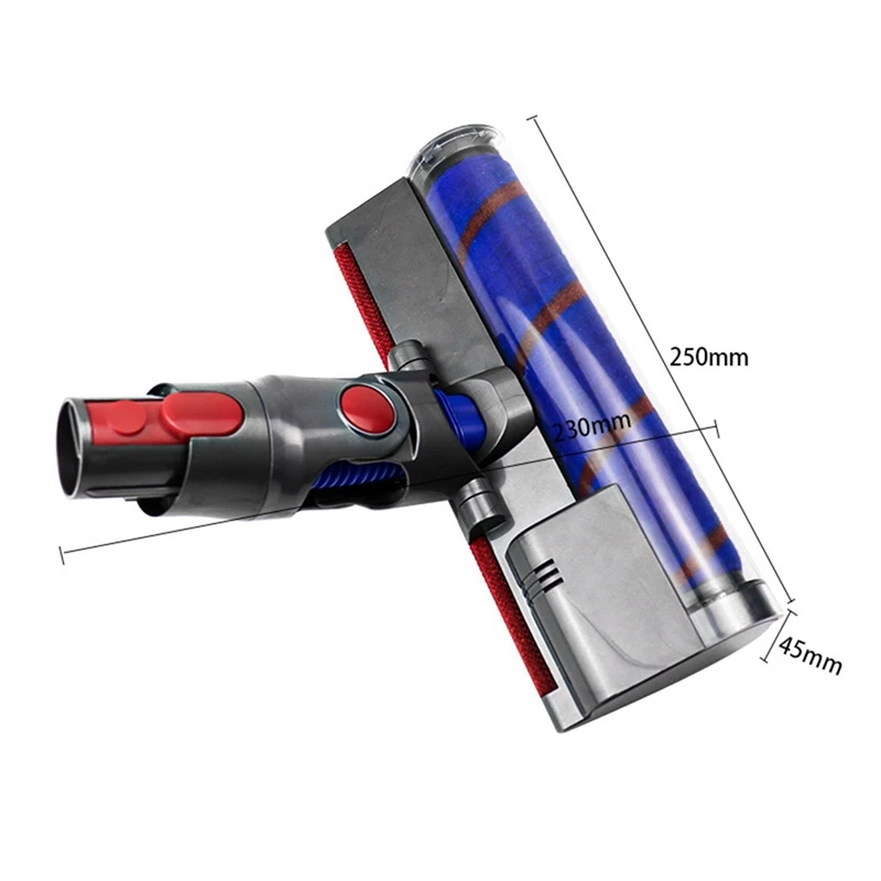 Filtro HEPA spazzola elettrica per pavimenti testa di aspirazione rullo in velluto morbido per parti di ricambio per aspirapolvere Dyson V7/8/10/11
