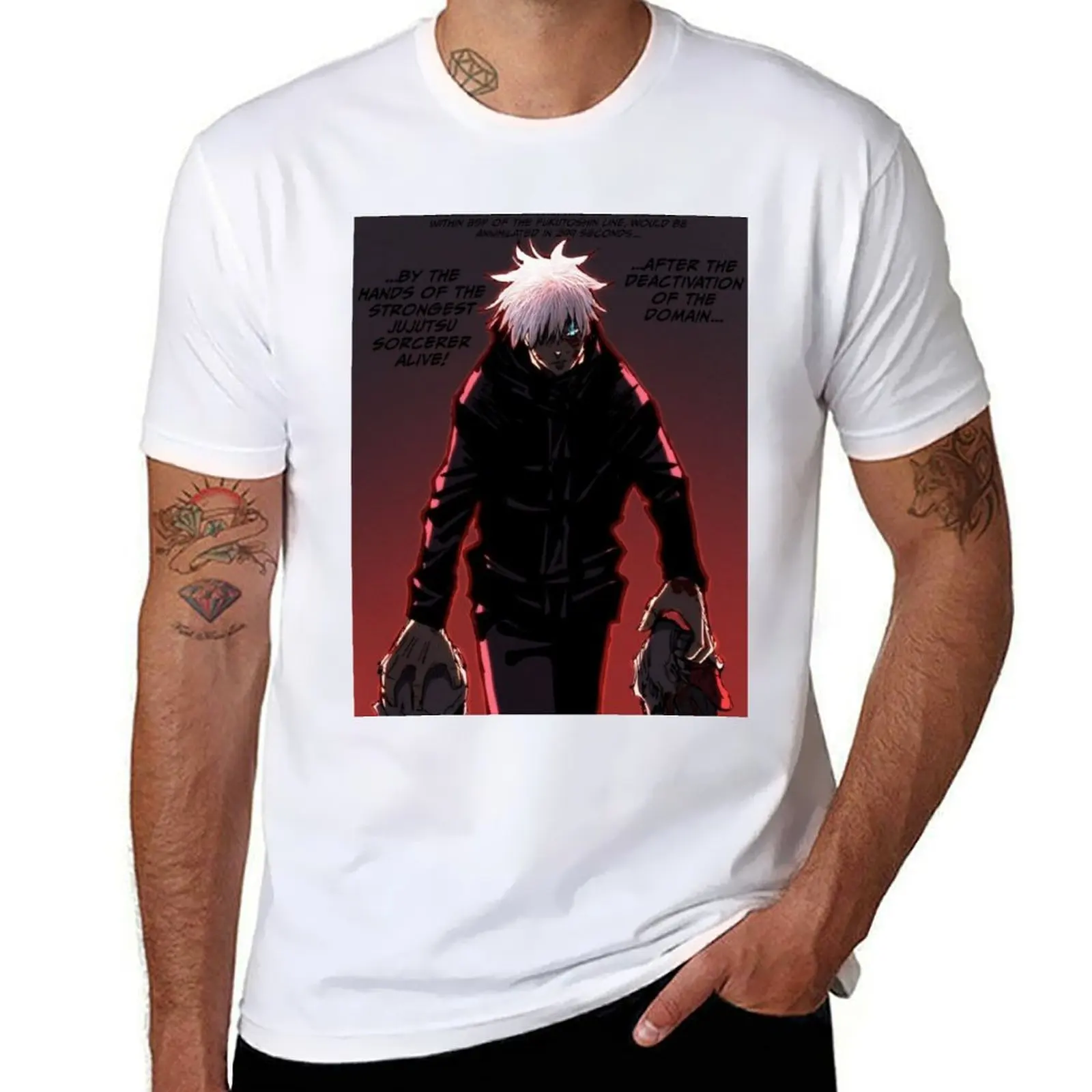 

Badass Gojo T-Shirt t shirts for man slim fit t shirt for man T-Shirt