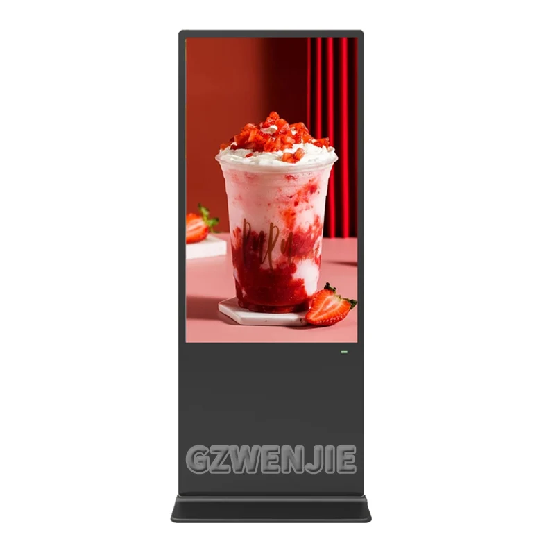 43 Inch Android/Windows + Touchscreen Floor Stand Wifi LCD Advertising Display Kiosk Indoor Digital Signage Standalone