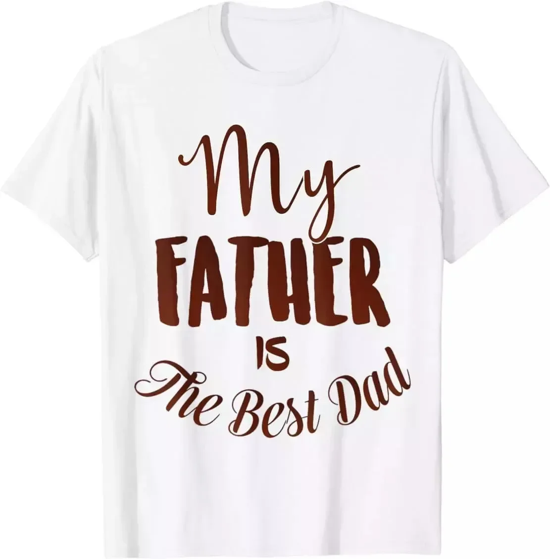 Mein Vater ist das beste Geschenk für Papa Vatertag T-Shirt