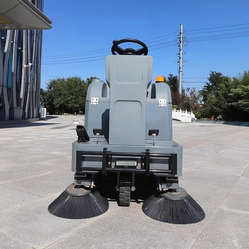 Battery Operated Ride on Vacuum Cleaner Industrial Floor Sweeper Machine for Warehouse Factory Commercial Cleaning