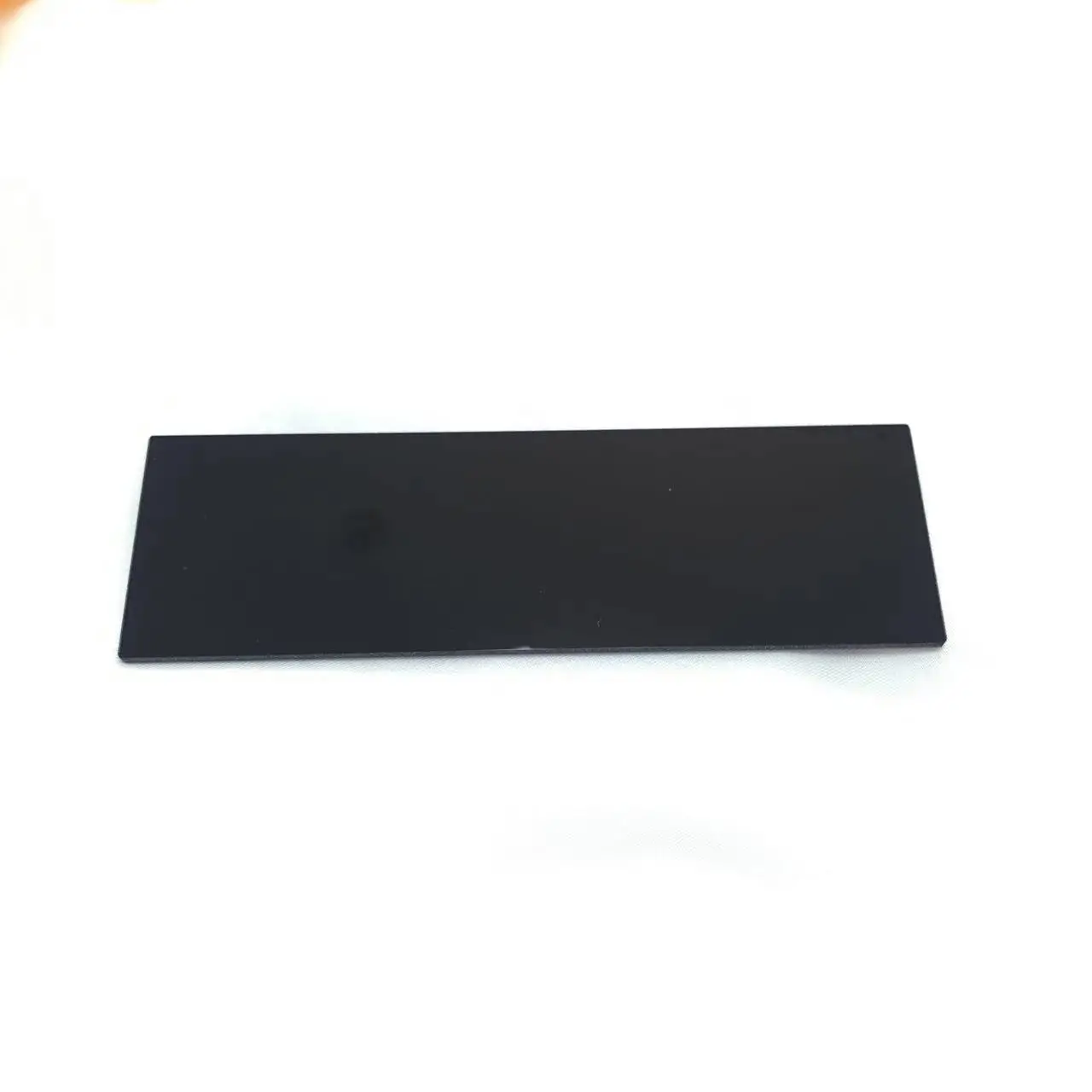 Size 150x50x2mm Transparent UVC 200nm~275nm 254nm ZWB3 UV Pass Filter Glass