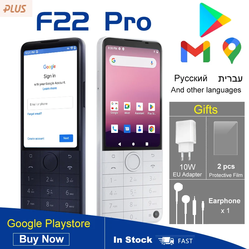 Qin F22 Pro MTK Helio G85 Duoqin Wifi 3.54インチ 4GB/6GB 64GB