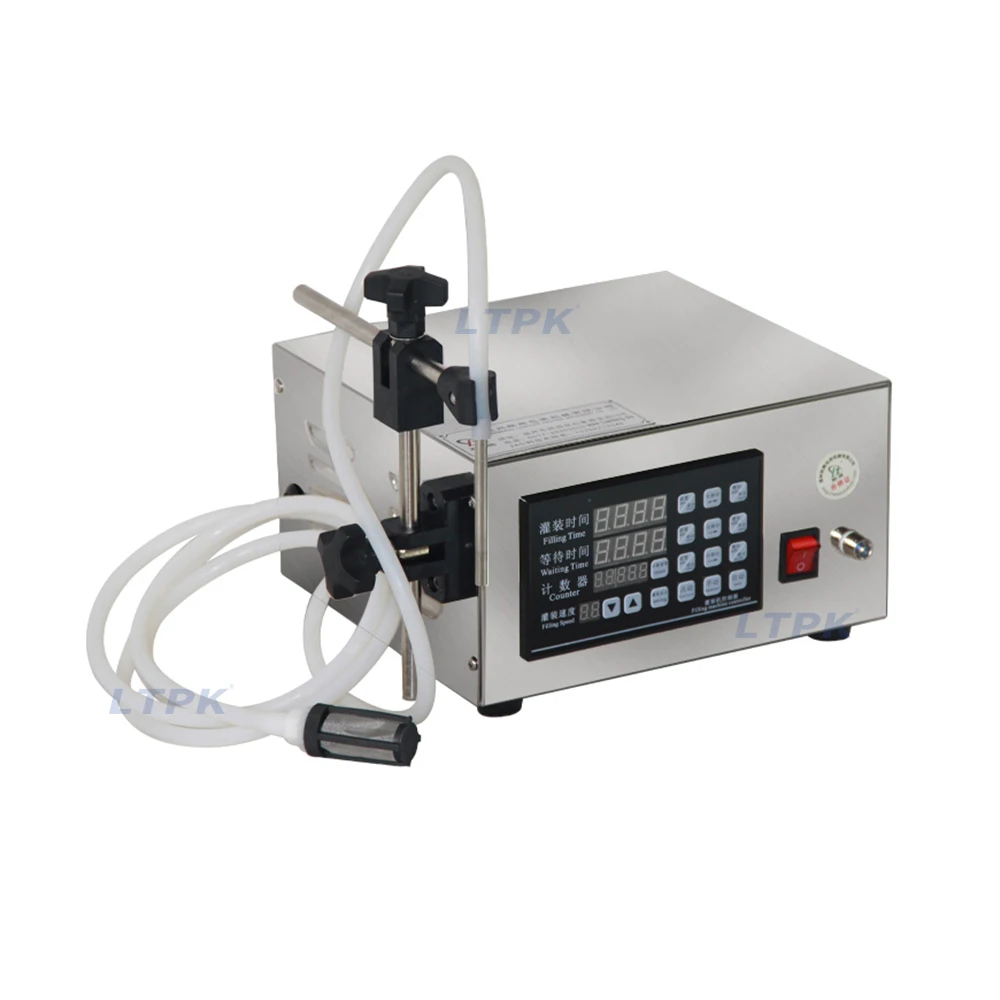

5-3500ml Automatic Sealing Filling Machine With Bag or Bottle Digital Tube Flowing Liquid Sachet Filling Machine