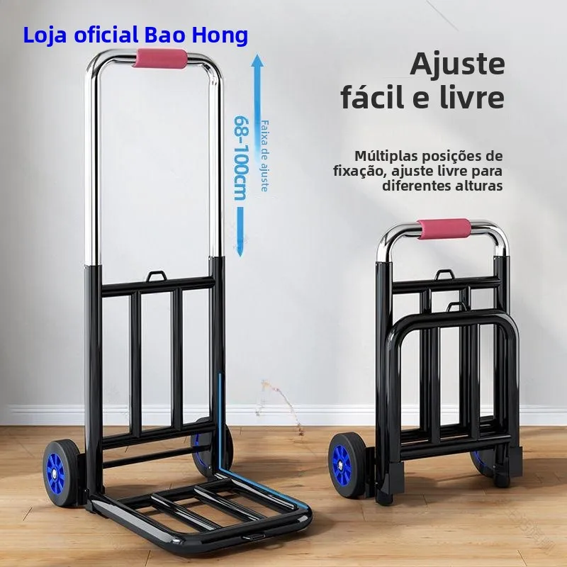 portable-hand-dragged-moving-truck-miniature-flatbed-truck-lightweight-construction-site-hand-pulled-cargo-wagon-hand-motorcycle