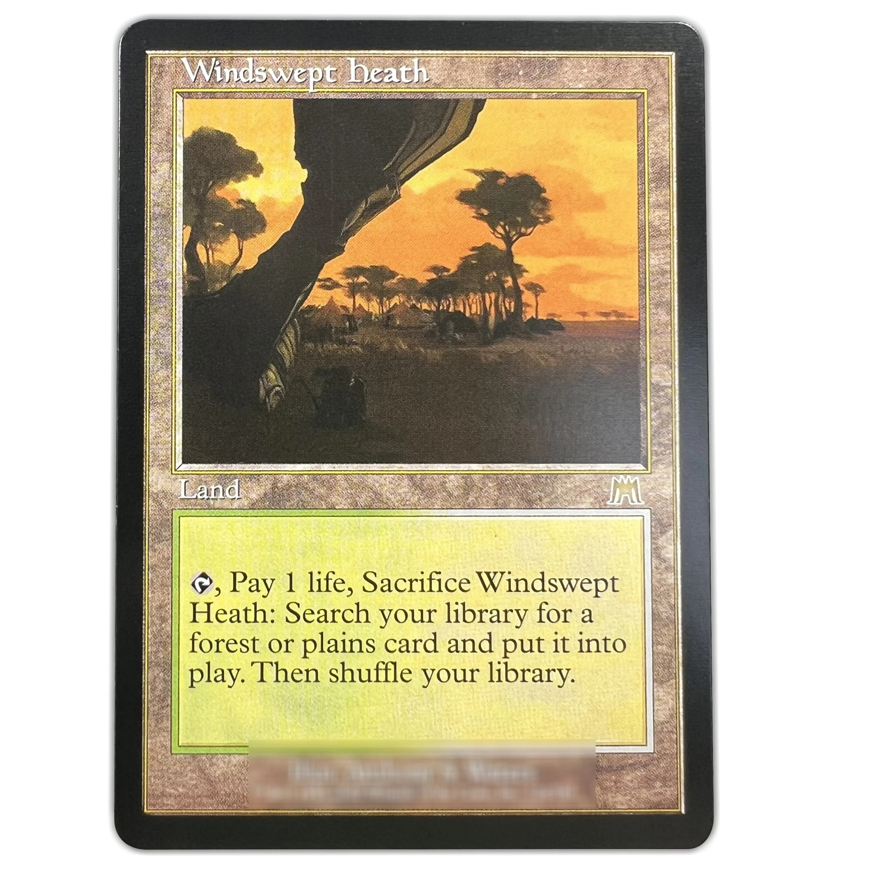 Regular Magical Proxy FETCH LANDS SET Arid Mesa ZEN Flooded Strand ONS Marsh Flats Zendikar Windswept Heath Onslaught Cards