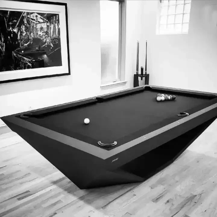 2024 factory produce exquisite workmanship indoor multi game sports new design luxury style slate bed billiard pool table