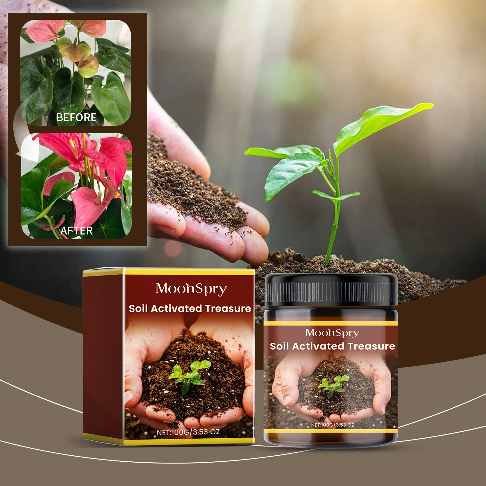 

Soil Activator Fertilizer Treasure Vegetable Fertilizer Boost Root Growth Balanced Nutrition Increase Yield Plant Quality