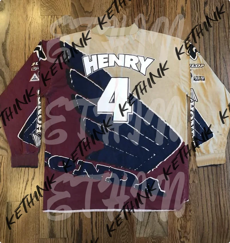 

Quick Dry Honda Motorcycle Jersey, HENRY Long Sleeve Breathable Riding Shirt Y2K Dirt Bike MOTO Racing, Comfortable Daily Gear