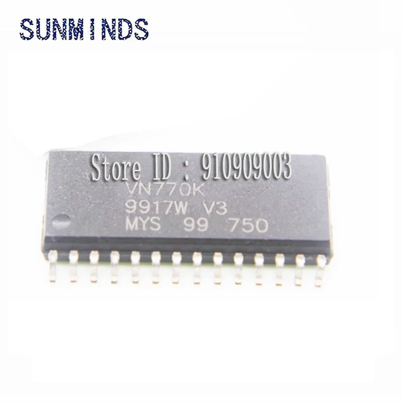 5Pcs New VN770K SOP28 power driver chip For Skoda Octavia Haorui car engine BCM computer