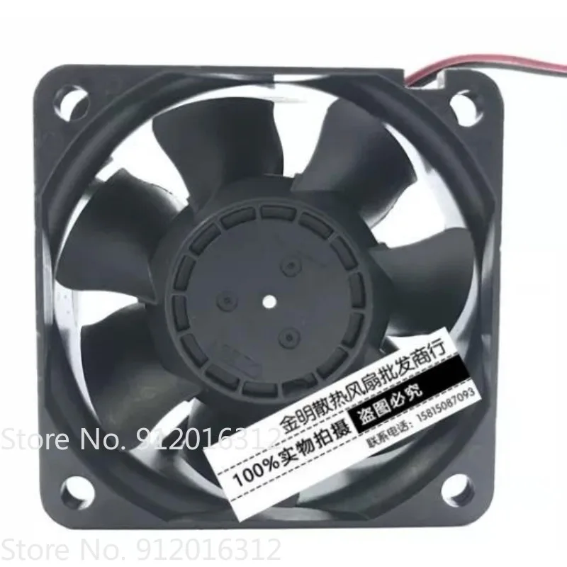 New Cooler Fan for NMB-MAT 6025 6CM 2410SB-05W-B70 24V 0.13A 2 Wire Inverter Cooling Fan 60 * 60 * 25MM