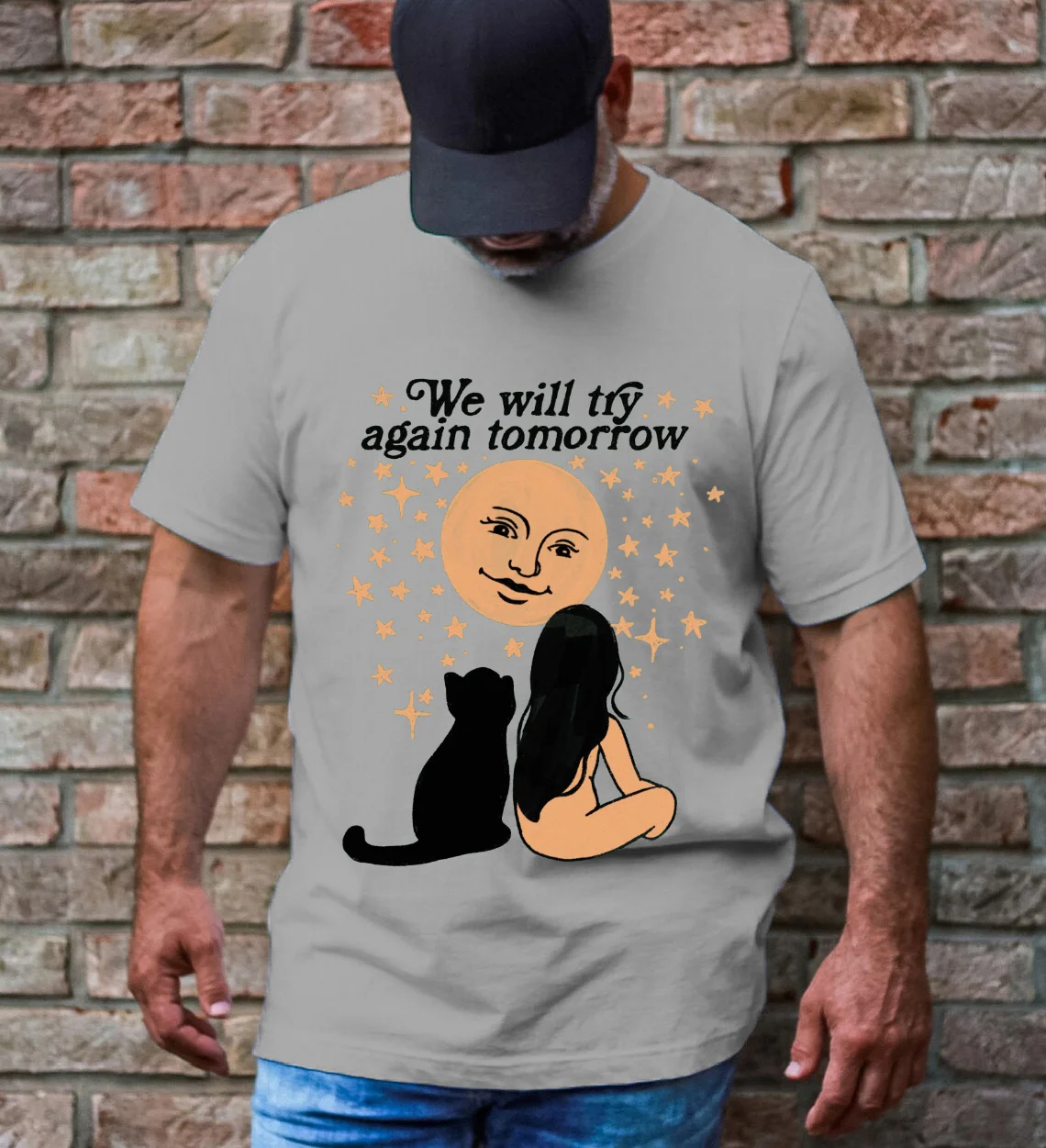 Girly Letterprint Heren 100% Katoenen T-Shirt Losse Ronde Hals Met Korte Mouwen Unisex Casual Fashion Design Top 2024 Zomer