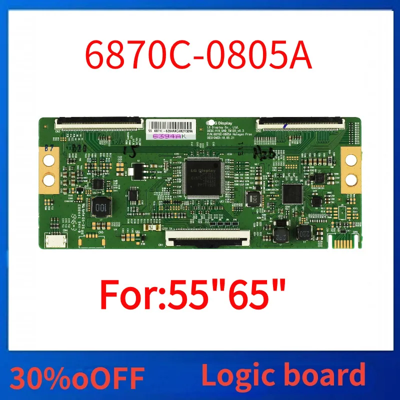 

For Skyworth 65H5M 55G650 55H6 55 55PUF6023 / T3 logic board 6870C-0805A tested well
