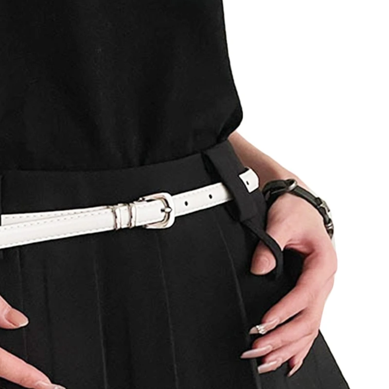 Harajukus Vrouwen Skinny Taille Riem Jeans Verstelbare Riem voor Jurk Rok Decors