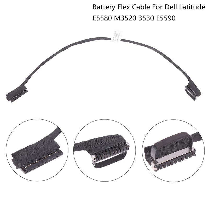 كابل سلك طاقة الكمبيوتر المحمول كابل البطارية لأجهزة Dell Latitude 5580 E5580 DC02002NY00 الدقة M3520 NIA01 0968CF 5590 5591 E5590