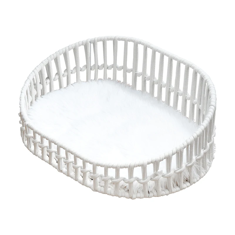 

Wholesale Cat Bed Luxury Comfortable Pet Bed Cotton Bed Eco Friendly Portable