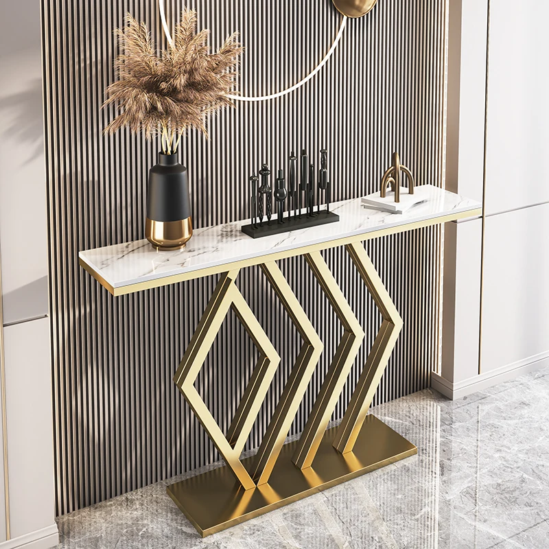 Modern Beauty Console Table Luxury Living Room Trendy Design Console Table Aesthetic Classic Woonkamer Tafel Home Furniture