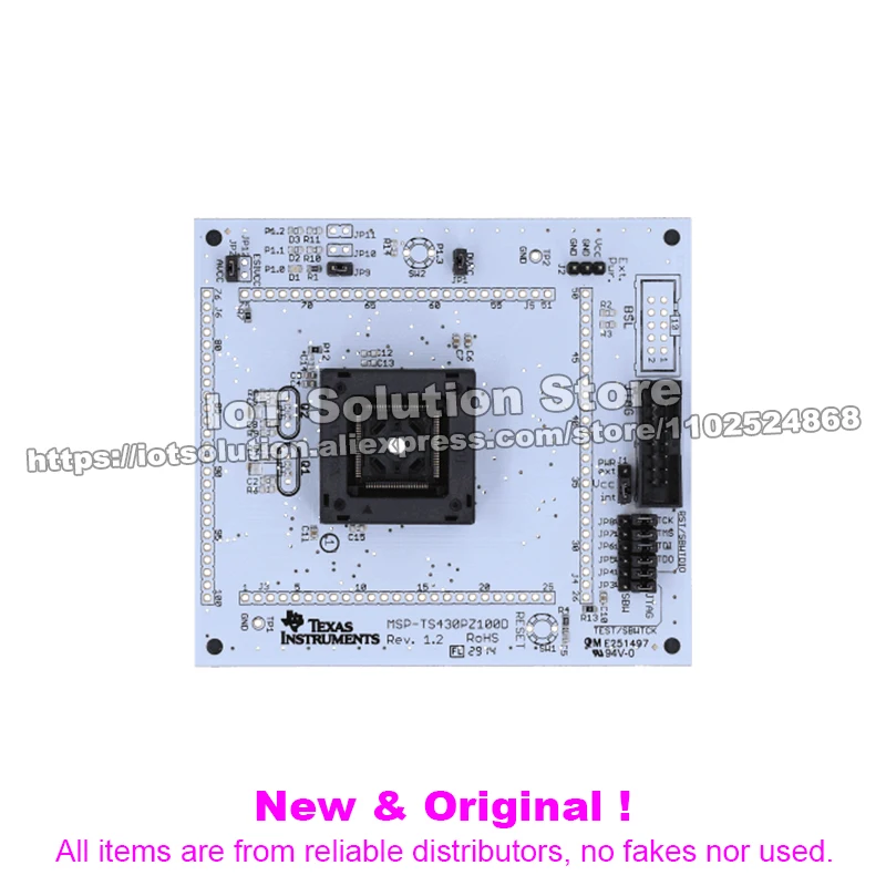 MSP-TS430PZ100D 100-pin Target Development Board for MSP430FRxx FRAM MCUs