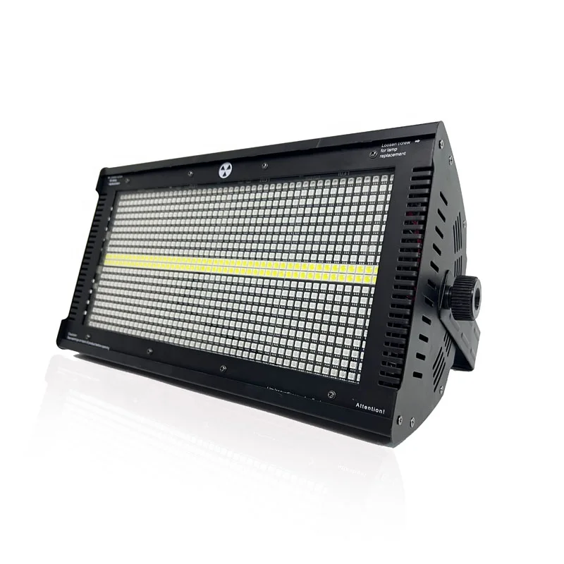 BOTAI Factory directly sell LED stage light DMX Control 1000w RGB full color atomic Led strobe light led for dj club party stage