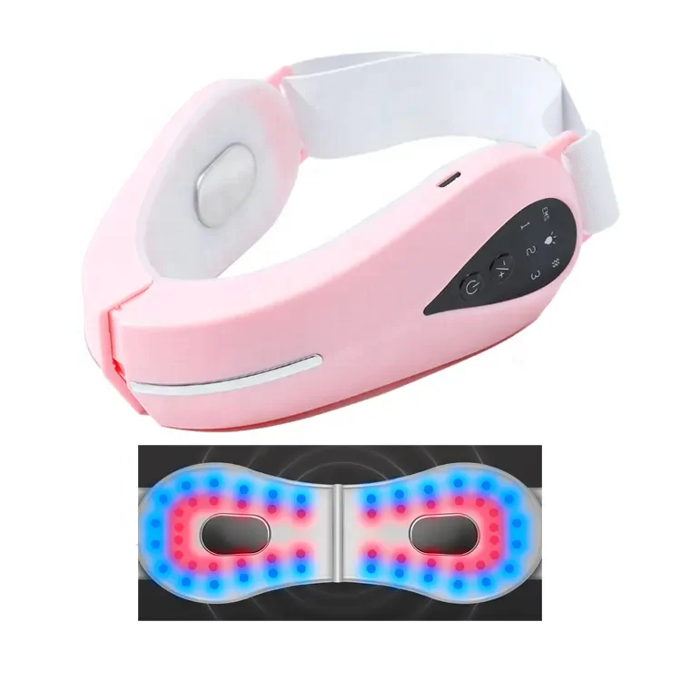 المكتبة الذكية جهاز شد الوجه مزيل الذقن المزدوج V-face الذقن رفع مدلك الوجه شد الوجه USB قابلة للشحن ABS والبقع #3