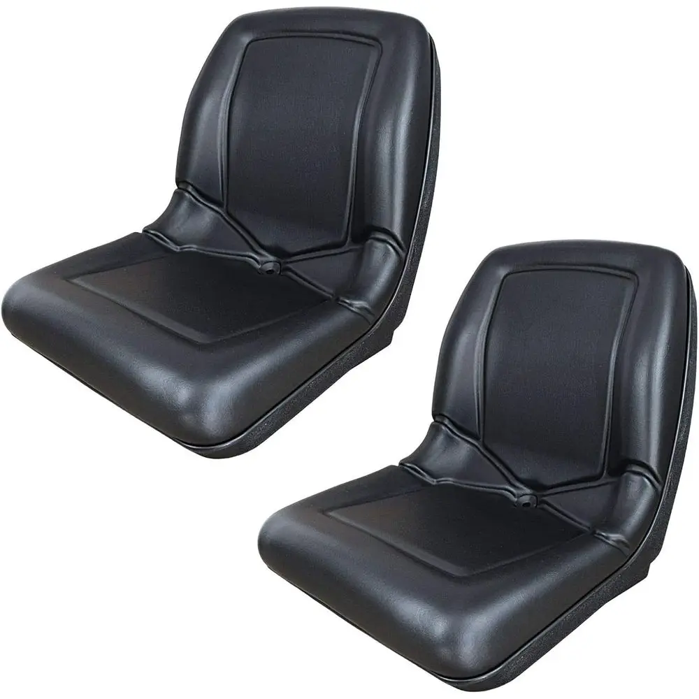 مقاعد Pioneer Club Car 1200 UTV Premium باللون الأسود عالية الظهر - عبوتان #1