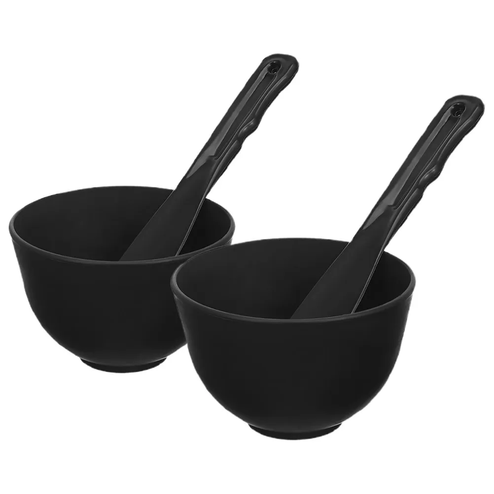 1Set Silicone Mask Mixing Bowl Set DIY Facial Mask Kit Deep Pore Cleansing Skin Fatigue Relief Home Salon Spa Use