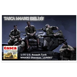 1/35 model kit resin kit    Brad Pitt The film Fury (5 people)  386 Collectible Unassembled Sculpture for Hobbyists