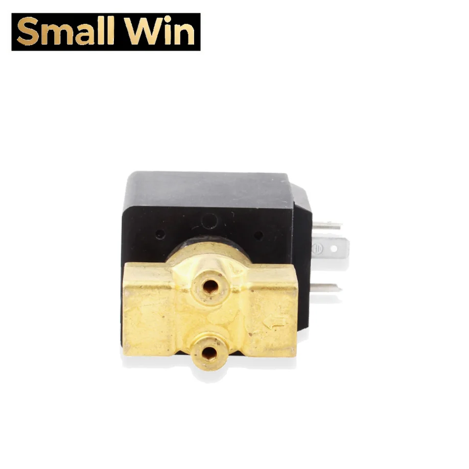 Direct Acting Solenoid Valve 2/2 Way NC Brass Body Low Power Large Flow for Water Air Steam Oil，Direct Acting Normally Closed