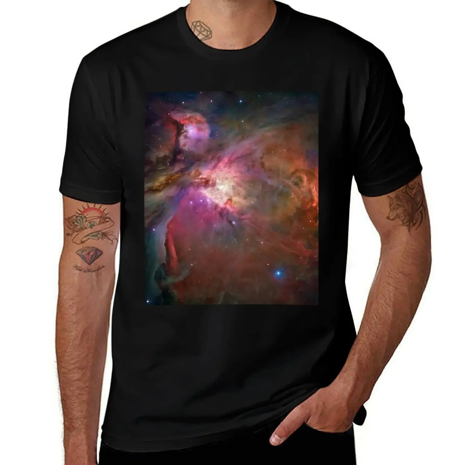 The Orion Nebula Messier 42 M42 NGC 1976 T-Shirt plus sizes boys whites mens t shirts