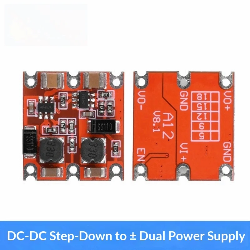 Single Input Dual Polarity DC-DC Step Down Unit Convert Single Power To ±5V ±12V Positive Negative Supply Board