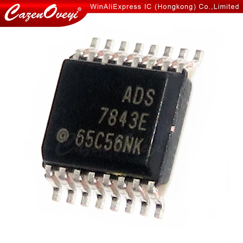 

5 шт./лот ADS7843E ADS7843 SSOP-16 новая Оригинальная фотография