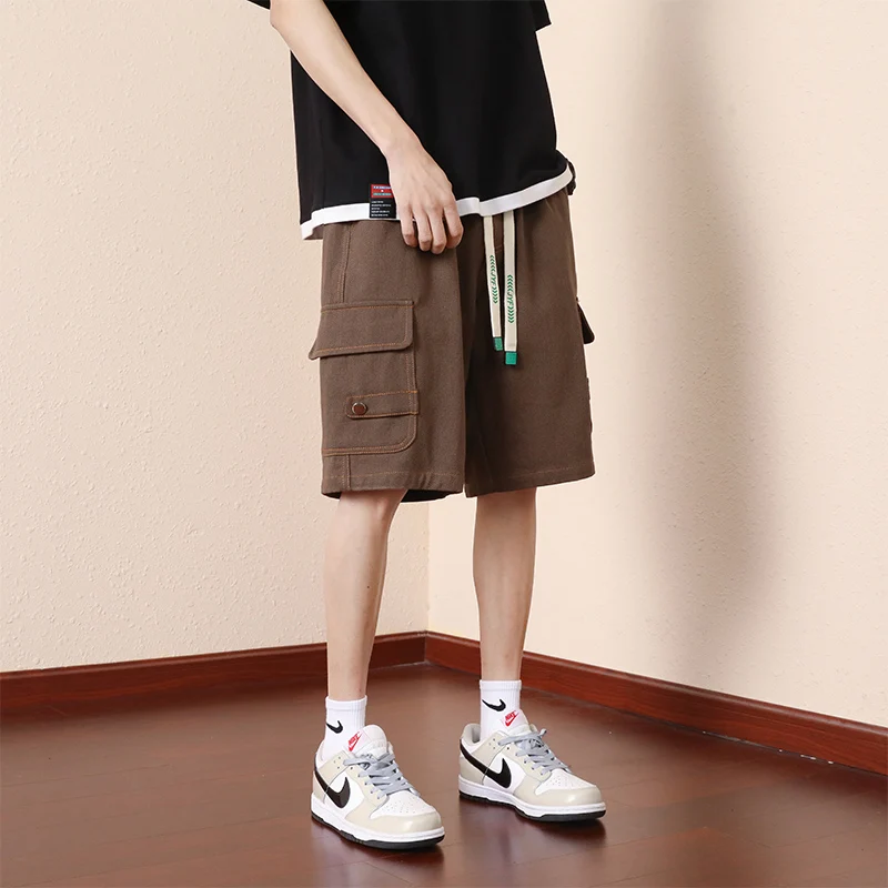 Plus Size 8XL Mens Shorts 2024 New Summer Men's Casual Shorts Fashion Quarter Work Pants Fashion Enlarged and Wide Men Clothes