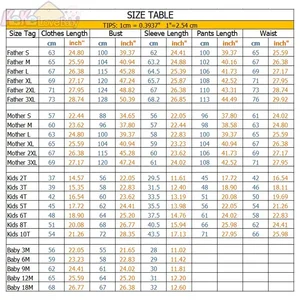 2023 عيد الميلاد العائلة مطابقة بيجامة السنة الجديدة عيد الميلاد الأب الأم الأطفال ملابس الأطفال الأب الأم وابنته زي البيجامة أفضل 6 ملابس مطابقة للأب والابن - رقم 1