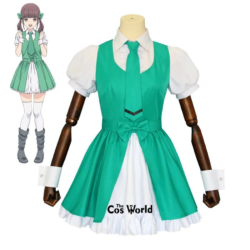 Disfraces de Cosplay de Anime: Si mi ídolo pop favorito llegara a la Budokan, me moriría - Ichii Maina Igarashi Reo, Vestido Uniforme