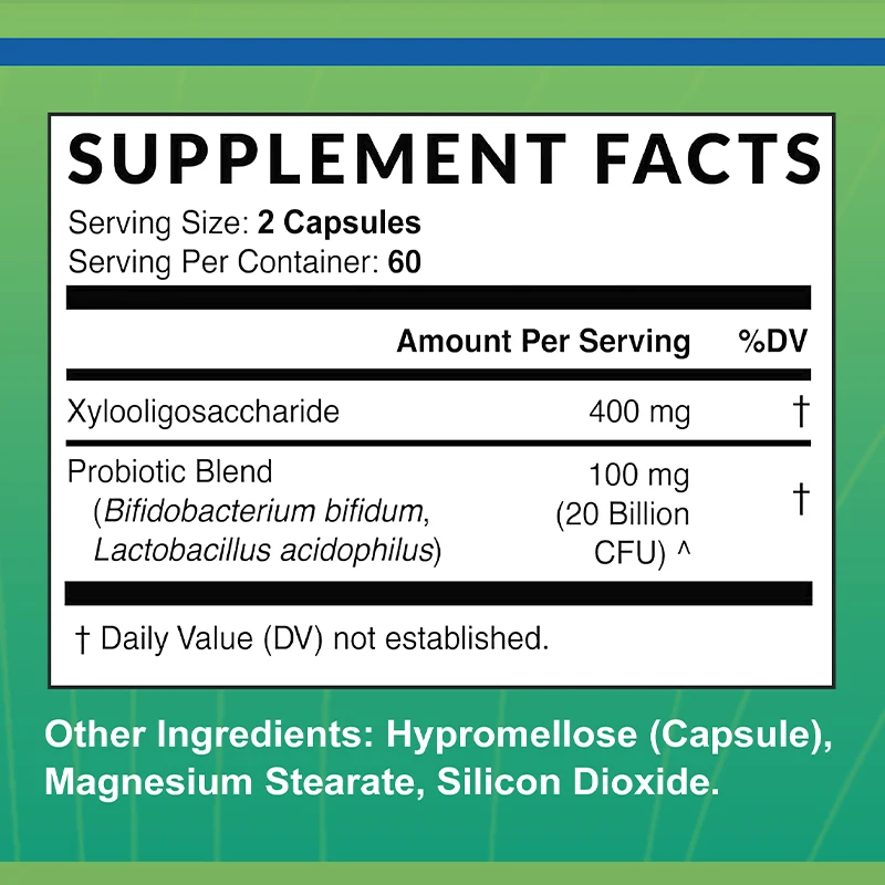 

Probiotic & Prebiotic Supplement for Digestive Balance,Supports Immune System-Digestion Support Supplement-Vegan,Gluten-Free