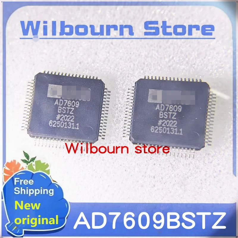 1PCS/LOT AD7609BSTZ AD7609 BSTZ AD7609BST LQFP64 New original