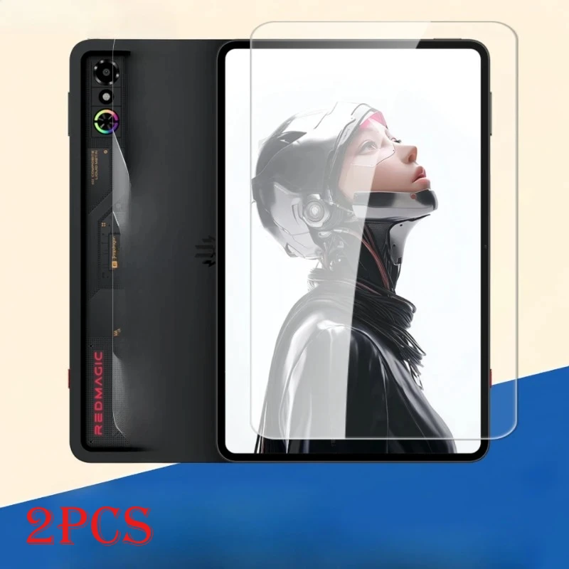 

2PCS 2025 NEW for Nubia RedMagic Gaming Pad 3Pro AstraGaming 9.06 Screen 9H Tempered Glass Protector Clear HD Film Scratch Proof