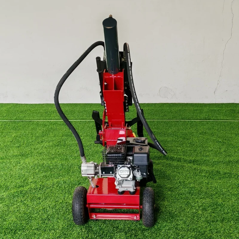 

The 15 Ton Firewood Processor Can Be Horizontally or Vertically As a Universal Splitting Machine