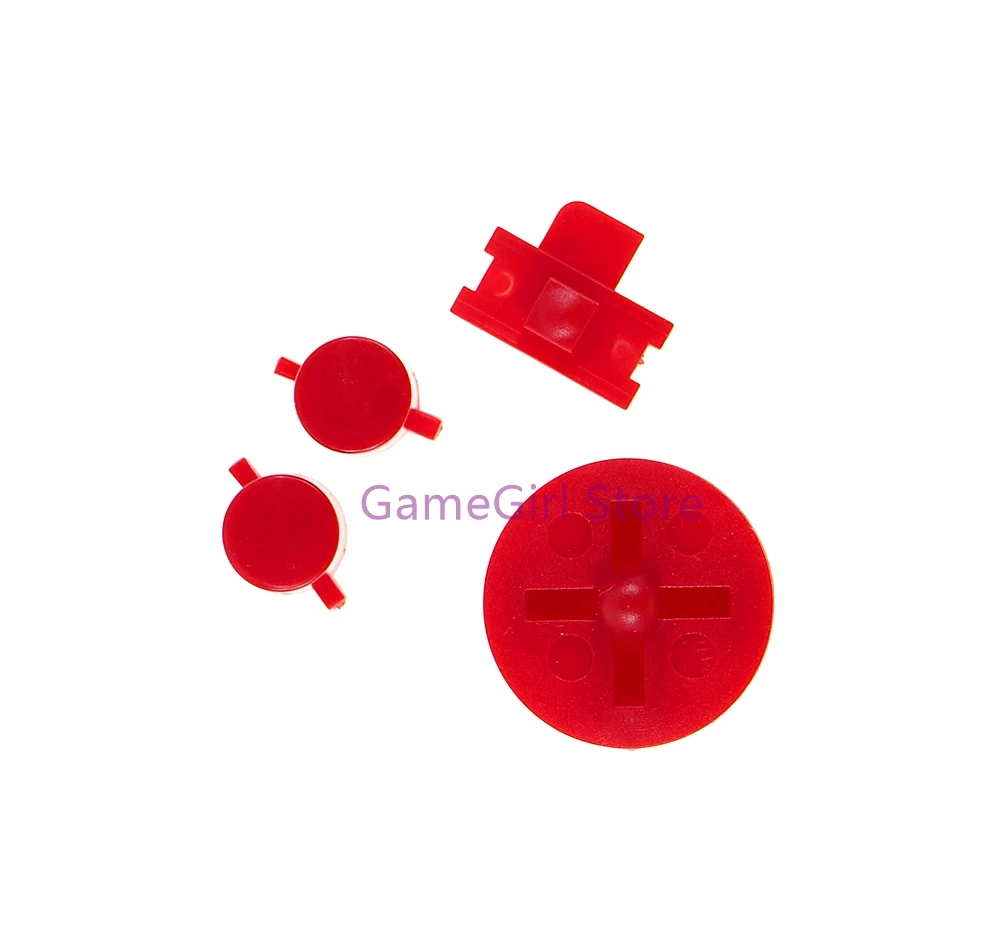 2sets Multi-Color Plastic Buttons for Gameboy Classic GB Game Console A B Buttons D-pad Key Repair Replacement Accessories