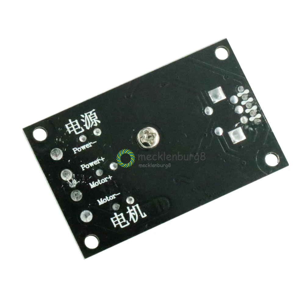 DC 6 V 12 V 24 V 28 V 80 W 3A PWM motor speed controller Adjustable speed controller module