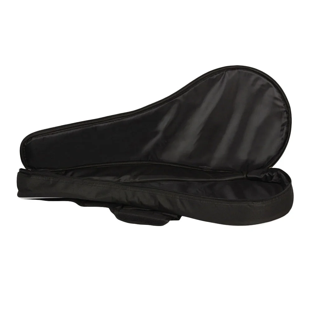 

1Pcs Black Portable Mandolin Gig Bag Oxford Cloth Lightweight Mandolin Storage Case Instrument Pouch Instrument Holding Bag