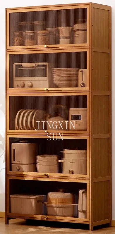 Household kitchen , cypress  tea cabinet, living room by storage cabinet, multi-function