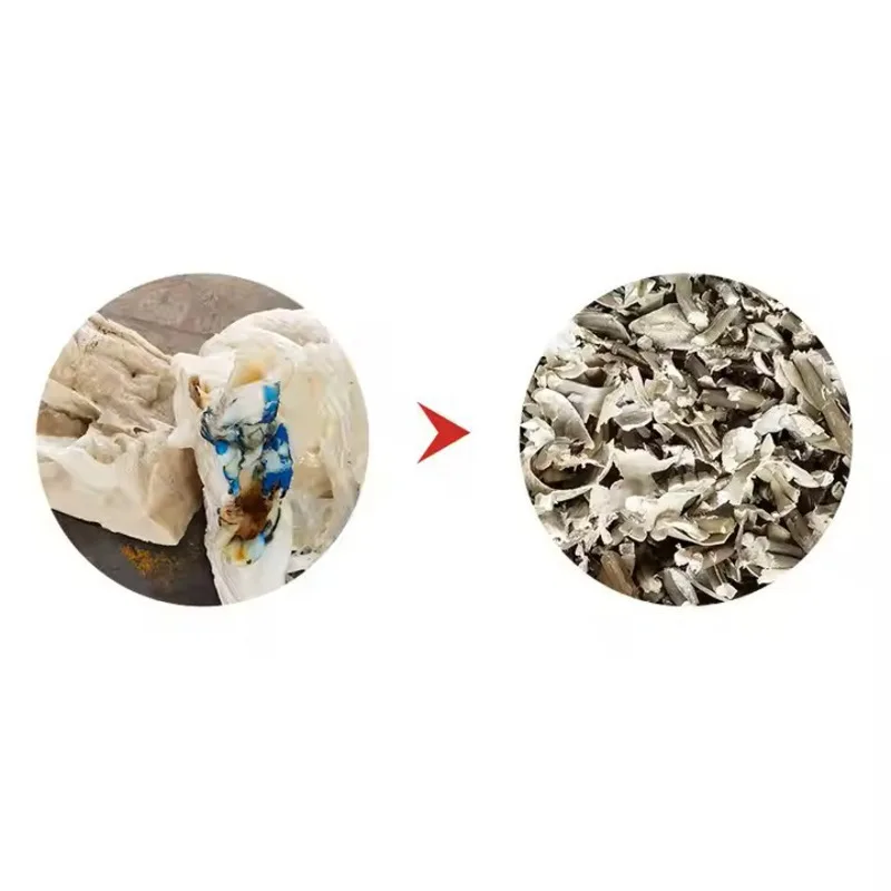 Industrial Double Shaft Shredder Waste Plastic Rubber Metal Crusher Recycling Shredder Machine For Municipal Sorting Center Use