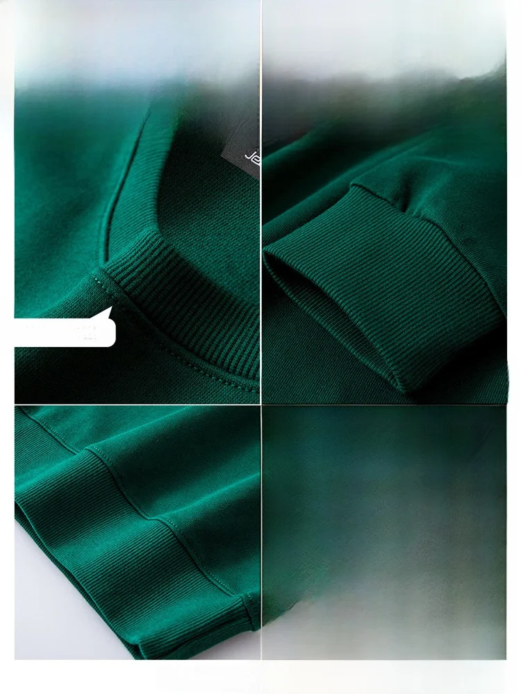 เสื้อสเวตเตอร์ True Weave สำหรับฤดูใบไม้ร่วงต้น ผู้หญิง สปริง/ออทัมน์ แขนยาว คอกลม ไซส์เล็ก ไหล่ตก เสื้อคลุม