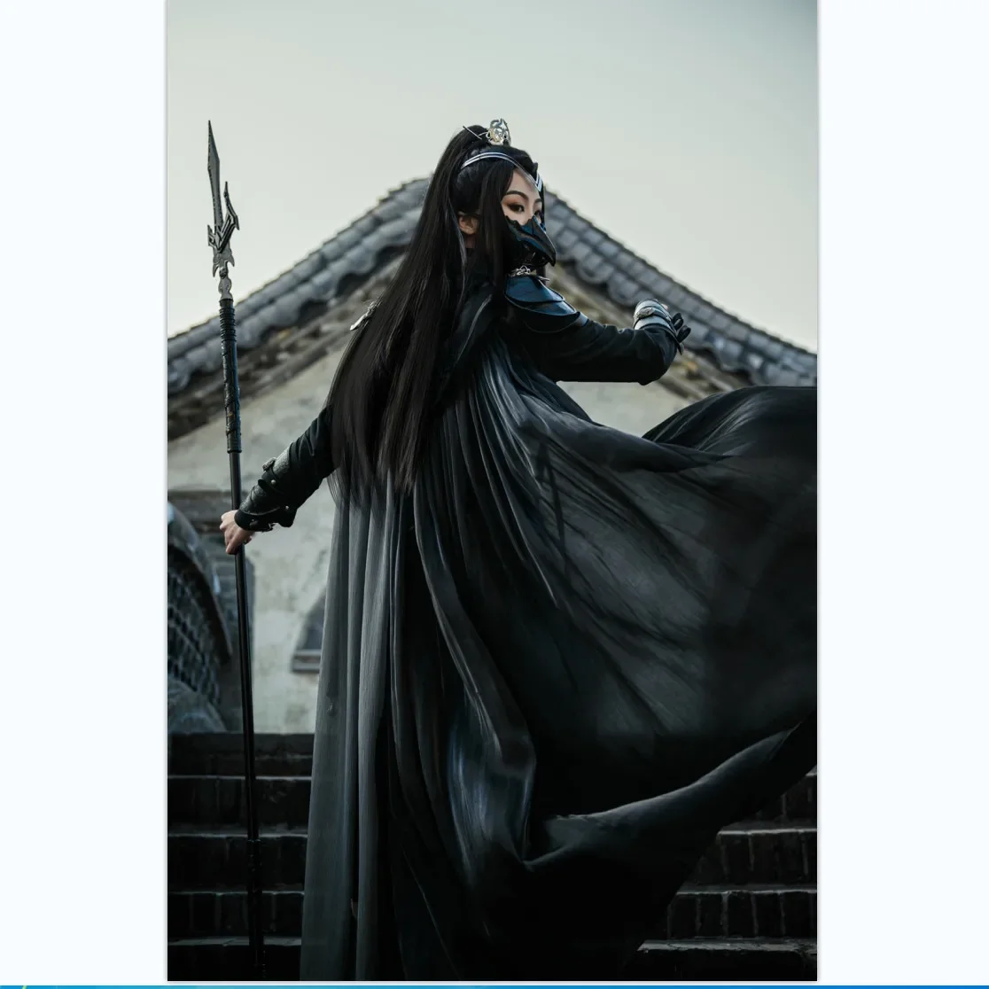 Chinese TV Series 2HA ShaPoLang SPL Guyun changgeng winnerisking Cosplay Costume changgu moran Cos Dress Hanfu Full Set