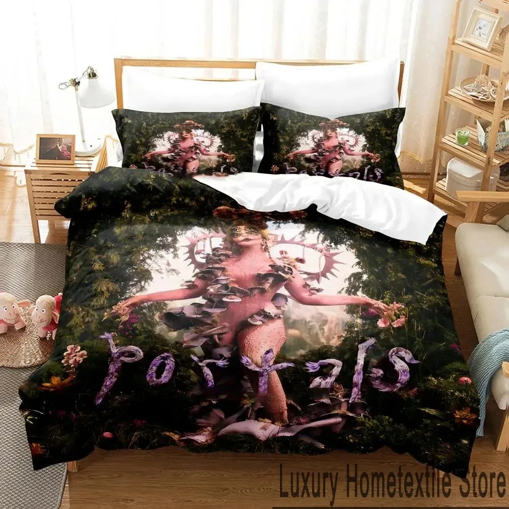 3D Print Portals Melanie Martinez album Bedding Set Boys Girls Twin Queen King Size Duvet Cover Pillowcase Bed boys Adult